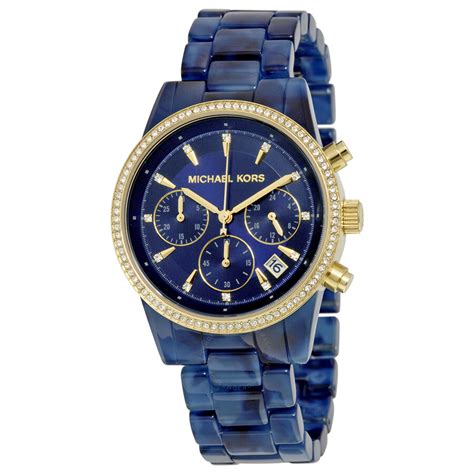 michael kors cs84cf44wm opal blue soring 3|Michael Kors Watches, Shoes, Purses & Clothing .